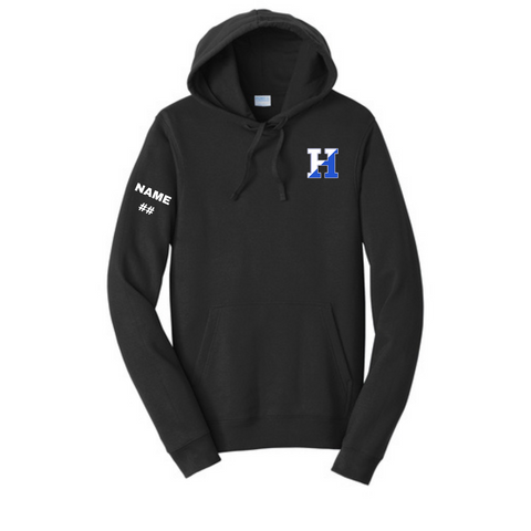 Hopedale "H" Fleece Hoodie Embroidered Custom