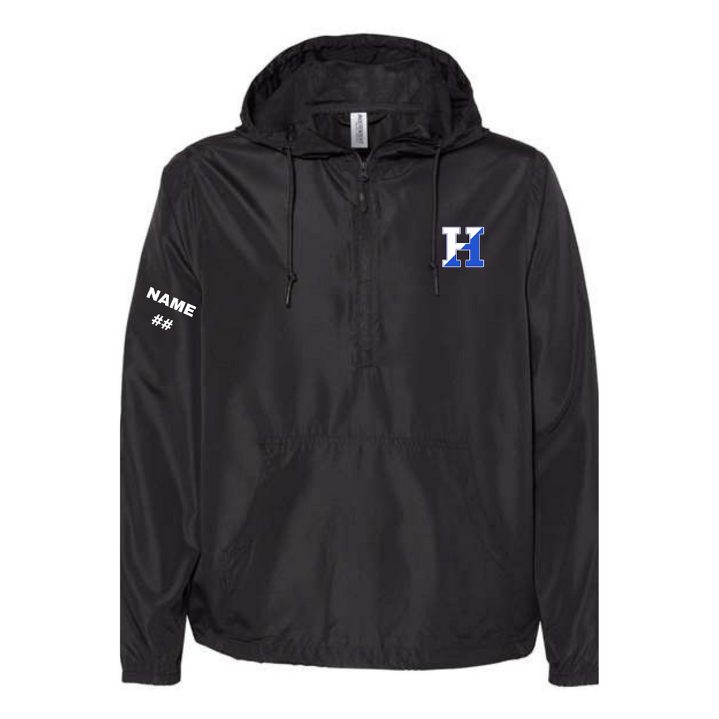 Hopedale Softball 1/4Zip Windbreaker Custom Toward Chaos