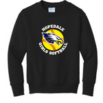 Hopedale Softball Youth Crewneck Sweatshirt