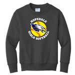 Hopedale Softball Youth Crewneck Sweatshirt