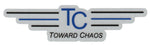 Reflective TC Blue Line Sticker