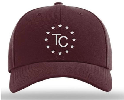 TC Stars Baseball Strapback Hat Maroon